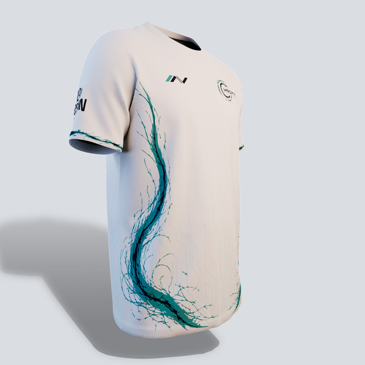 Maillot blanc Chroma eSport 2026 - Unisexe