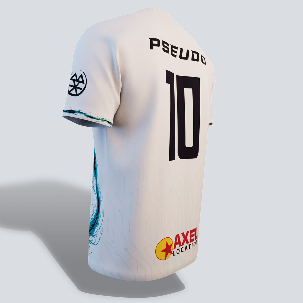 Maillot blanc Chroma eSport 2026 - Unisexe