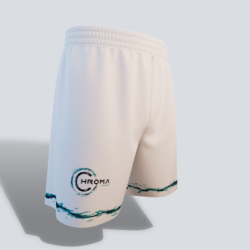 Short Chroma eSport blanc 2026 - Unisexe