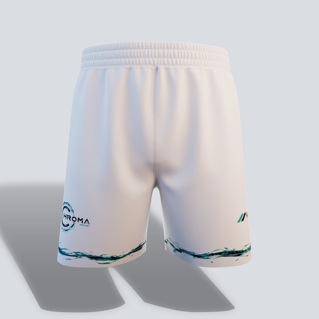 Short Chroma eSport blanc 2026 - Unisexe