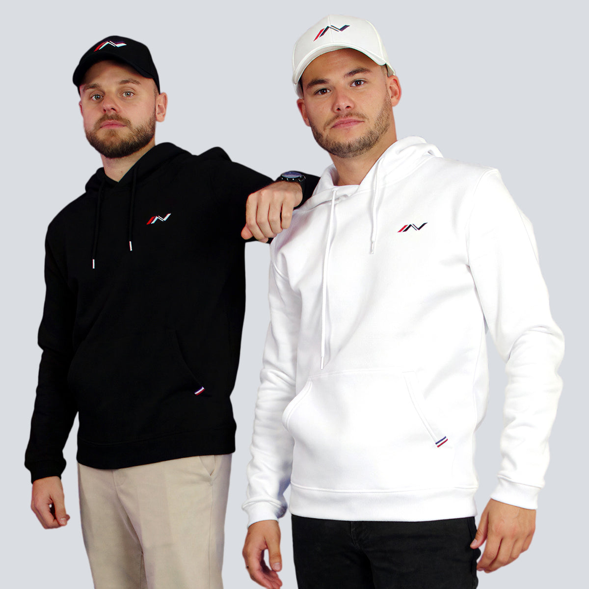 Sweat à capuche InFX Héritage homme porté